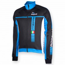 Rogelli Umbria fietsjack zwart-blauw